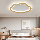 Modern Ceiling Lights Living Room Art dero Cloud round Wooden ceiling lights(WH-WA-50)