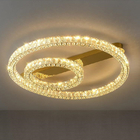 Luxury Ring Ceiling Lamp Modern Bedroom Living Room Crystal Ceiling Lamp(WH-CA-100)