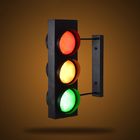 Industrial Vintage Wall Light Led Traffic Signal Wall Lamp  (WH-VR-76)